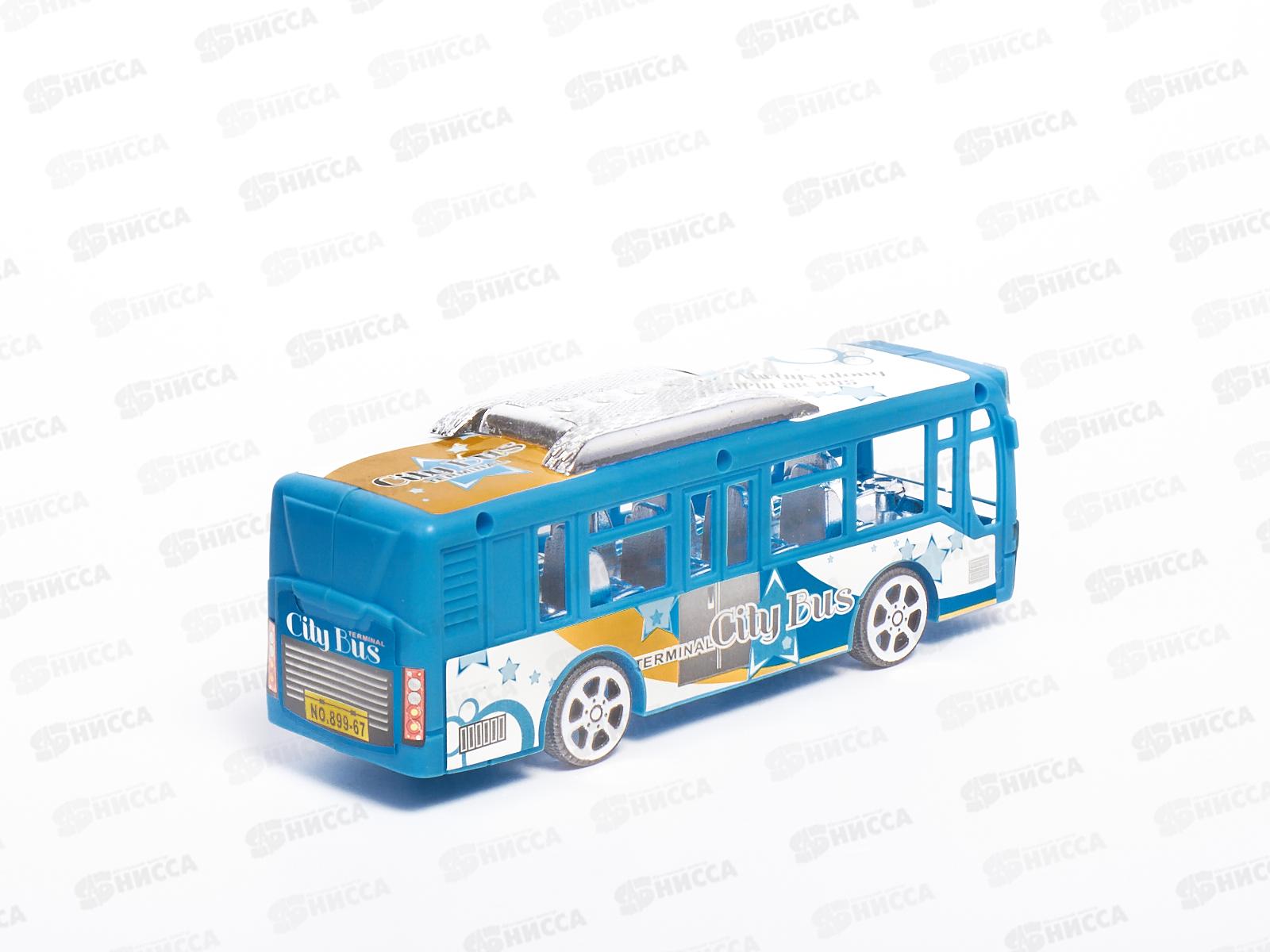 Автобус 899-70 инерционный в пакете (039792)  Ж